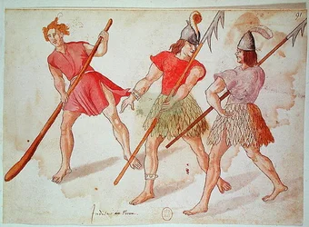 Peruaanse Indianen, 1572